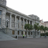 Parliament building and library