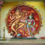 Inside Sri Mariamman Hindu Temple in Georgetown, Malaysia