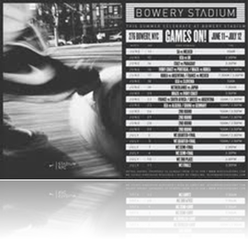 BOWERY STADIUM SCHEDULE