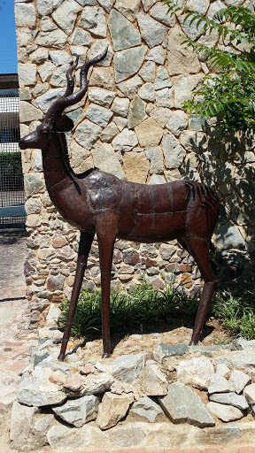 Kudu Metal Statue 