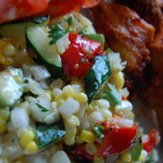Picnic Party Fresh Corn and Grilled Vegetable Salad