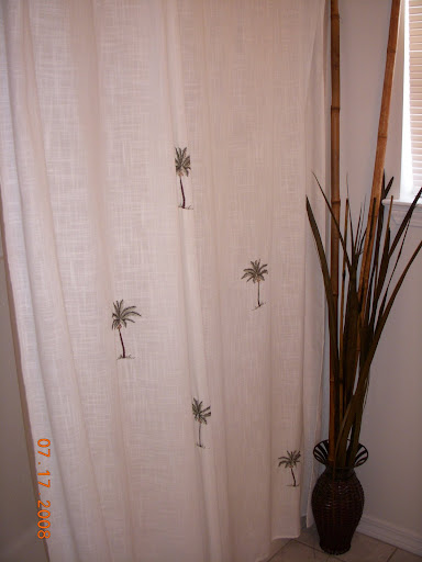 Palm Tree Shower Curtain
