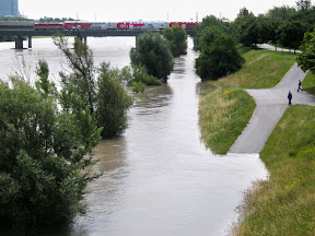Flood on the Danube