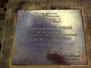 Sydney plaque