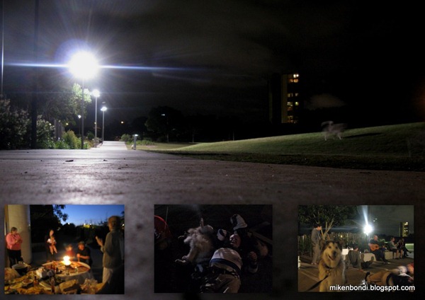 night collage