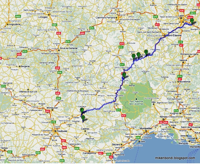 Lyon to Albi Lyon to Albi