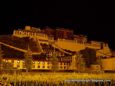 Potala Palaceat Night