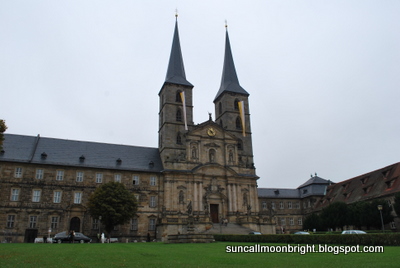 The front of Michaelsberg Abbey Bamberg