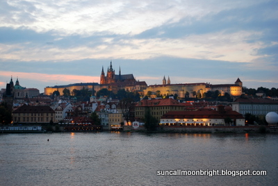 Prague Castle Evening
