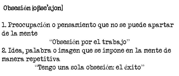 obsesion