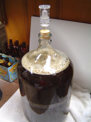 image of fermenting beer