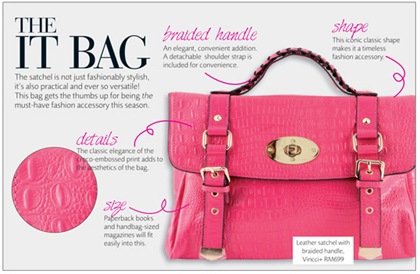 satchel pink