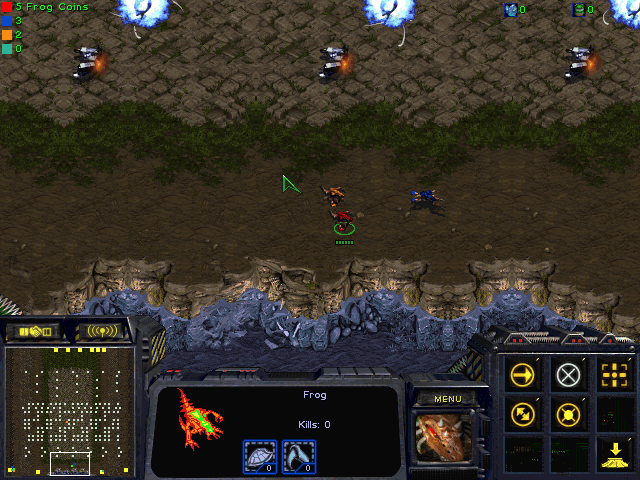 Download StarCraft Map: FroggerCraft 2001