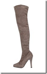 Suede stretched boots