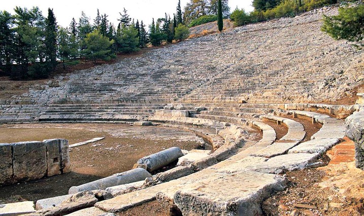  Πελοπόννησος - Νομός Αργολίδας, Αρχαίο Θέατρο Αργους.Ancient Theatre of Argos