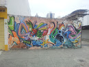 Mural De Grafite Abstrato 2