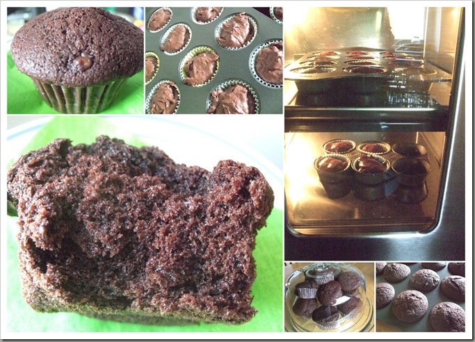 Cocoa Banana Muffins