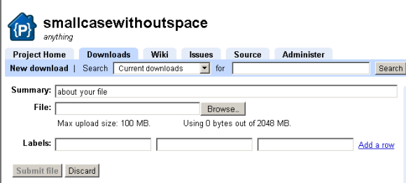 How to upload javascript (.js) files on Google server via Google 
Code: Tutorial