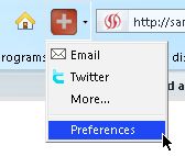 How to share your favourite webpages, videos and photos among your friends with one click ?