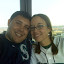 In the stands- top row in the skydeck!