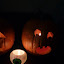 Scardy pumpkin is scared of eye candle