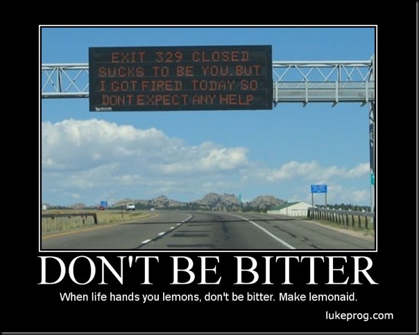 57-Don't Be Bitter