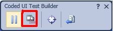 Recorded Actions Button VS2010