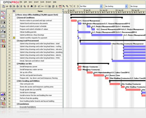 Free & Open Source Project Management Software: OpenProj