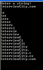 How to Print a String Triangle using C#