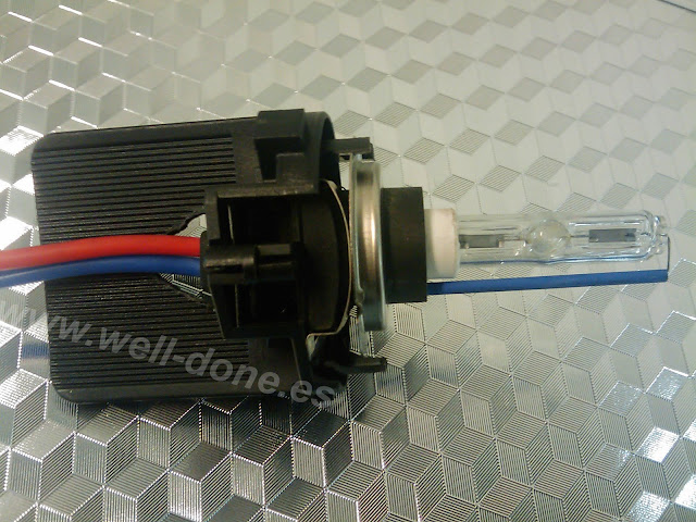 portalamparas Scirocco Xenon H7 welldone