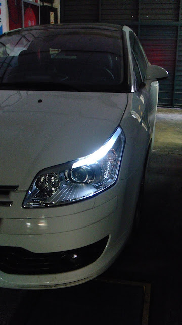 Citroen C4 luz LED posición w5w