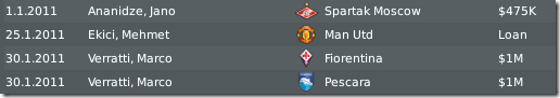 Verratti, Ananidze, Ekici in Leeds, FM 2010