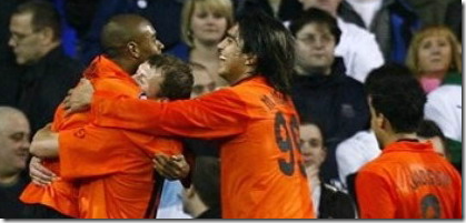 Fernandinho score on White Hart Lane Fernandinho score on White Hart Lane