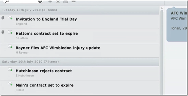 News in Football Manager 2011