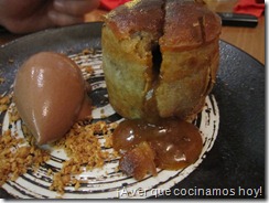L'Alezna Tapas: Souffle de Avellana L'Alezna Tapas: Souffle de Avellana