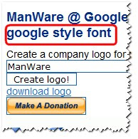 Google Font – Google Logo Maker