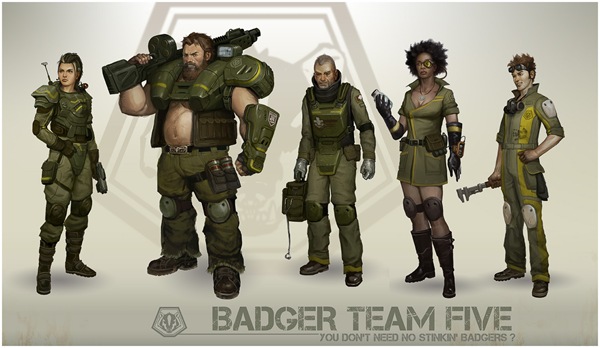 twitchfinger-badgers-character-lineup