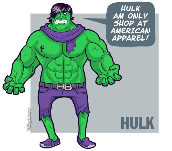 Hulk Capris