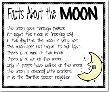 moon facts