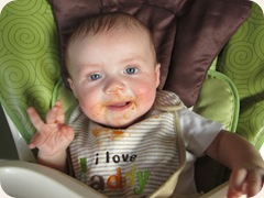 First Solid Food - Carrots