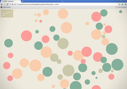 HTML5 Experiment