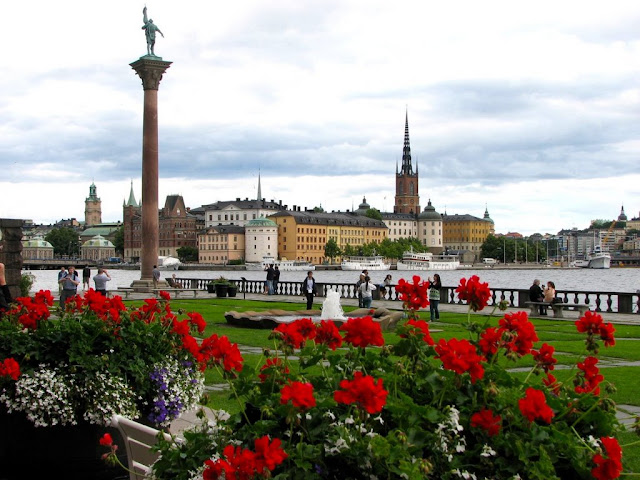 Stockholm's Gamla Stad (Old Town), viewed from City Hall