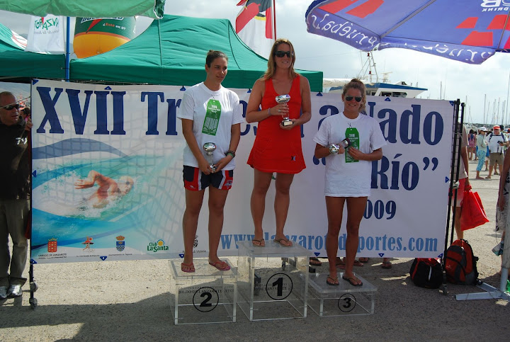 Pódium femenino