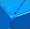 CATIA Part with blended corner Edge Fillet[7]
