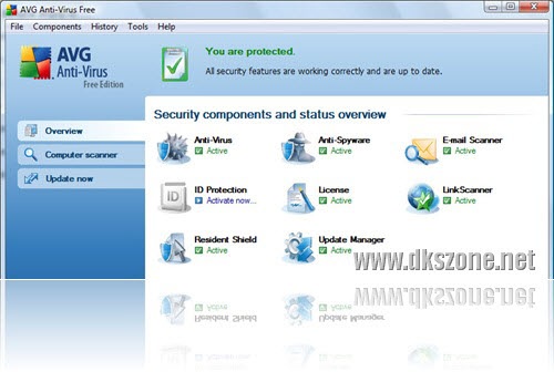 AVG Free Antivirus Software