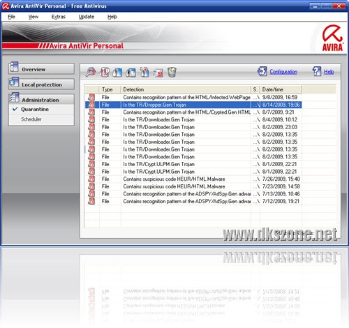 Avira AntiVir Free Personal Edition