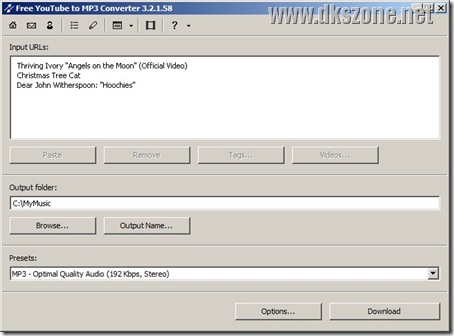 YouTubeToMP3 Converter