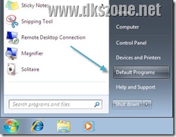 How To Change Default Program Of File Extension In Windows 7?
