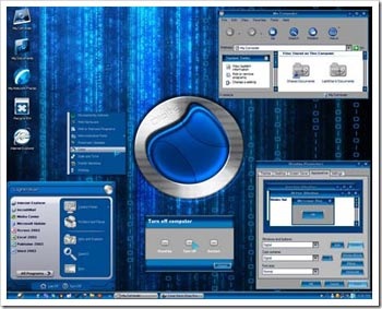 Digital-windows-xp-theme