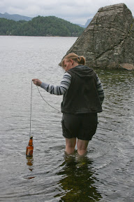 Bier kuehlen Friluftsliv-Style